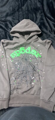 sp5der クモの巣柄 slate gray web hoodie Sp5der Wait Web Hoodie Slate Grey – Mood Toronto