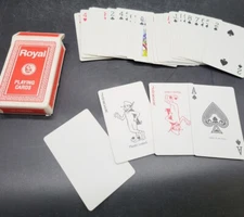 Vintage Royal Magician Card Trick  Playing Cards Magic Masters 54 Cards