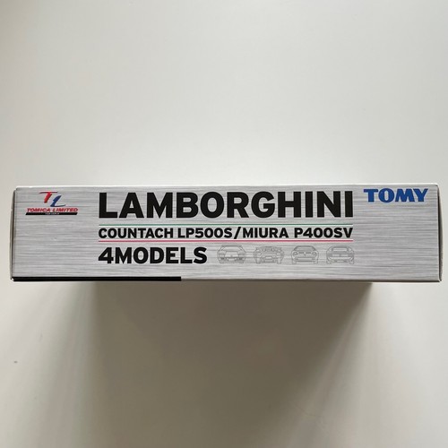 TOMICA LIMITED LAMBORGHINI COUNTACH LP500S MIURA P400SV 4Models Set New Unopened - Picture 4 of 12