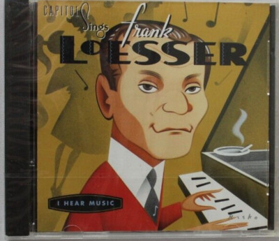 CAPITOL SINGS FRANK LOESSER I HEAR MUSIC [NEW CD] (D 101989)