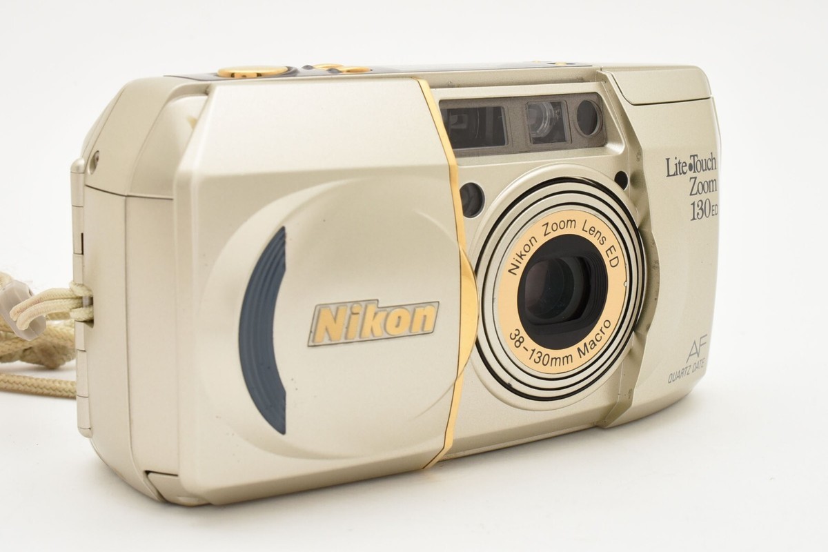 NEAR MINT] Nikon Lite Touch Zoom 130 ED QD PANORAMA AF 35mm Film