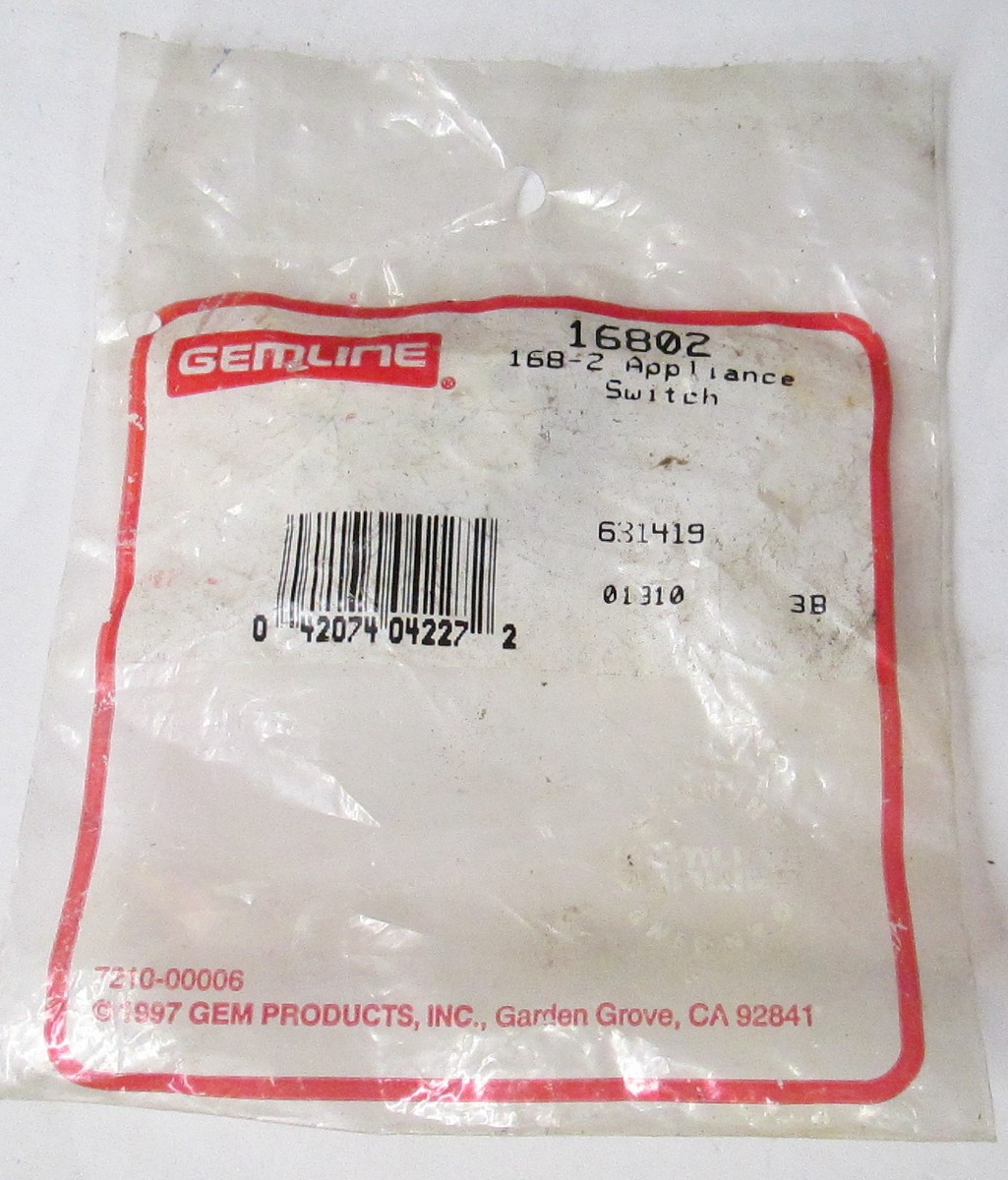 Gemline 16802 168-2 Appliance Micro Switch | eBay