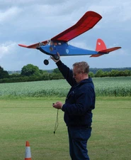 Plans  "Buzzard Bombshell"    Old Timer Vintage Free flight  rc model airplane  