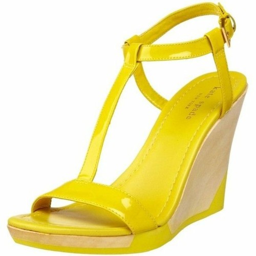 yellow wedges size 6