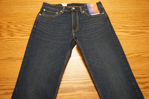 NWT MEN'S LEVI JEANS 511 Size 34 x 34 Slim Below Waist All Seasons Tech Dark $69 - Picture 2 of 2