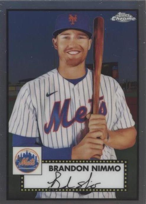2021 Topps Chrome Platinum Anniversary - Brandon Nimmo #126 - 1 of 1