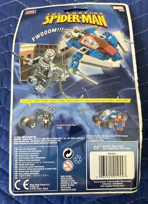 🔥 Marvel • The Amazing Spiderman Silver Spider-Man • Mega Bloks