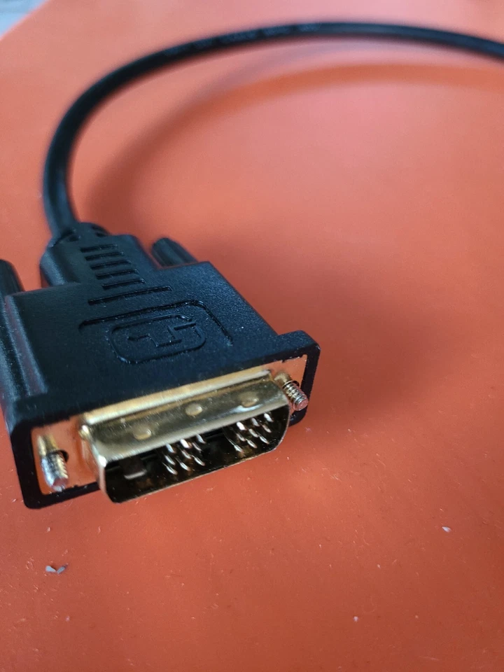 ADAPTERKABEL mini HDMI Stecker auf DVI Stecker 50cm schwarz  - Bild 2 von 3