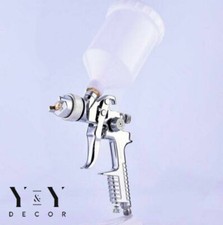 1.4mm 1.7mm Hvlp Gravity Feed Spray Paint Gun Kit Wregulator