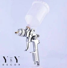1.4mm + 1.7MM HVLP Gravity Feed SPRAY PAINT GUN Kit w/Regulator