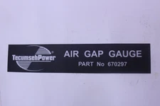 Genuine Tecumseh   AIR GAP GAUGE  Part# 670297