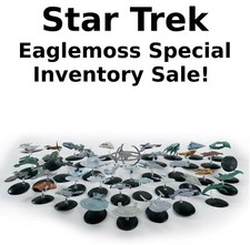 Star Trek Eaglemoss Ship Collection with Magazine- Your Choice of 100