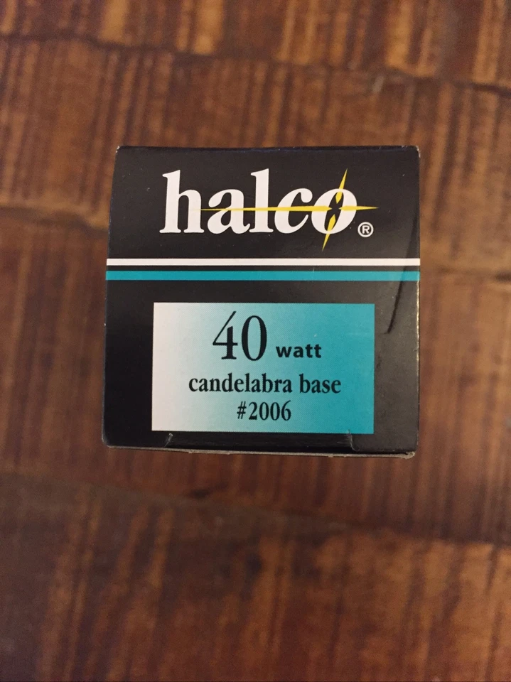 HALCO-CFC40 - Decorative CA10 - CANDELABRA - 40 Watt - 330 Lumens - 130 Volt -I - Image 2 of 2