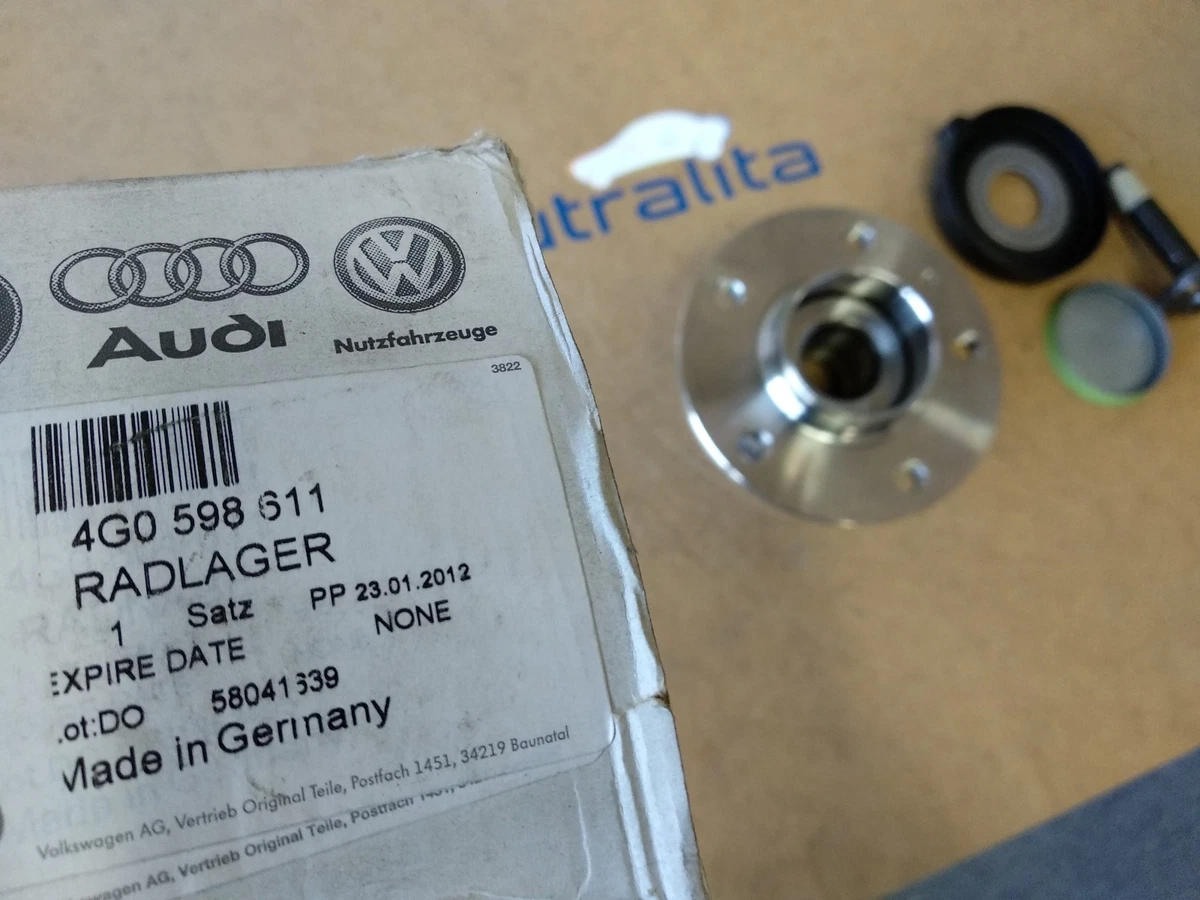 NEW GENUINE OEM Audi A6 A7 Q5 Rear Wheel Bearing Part No 4G0598611  