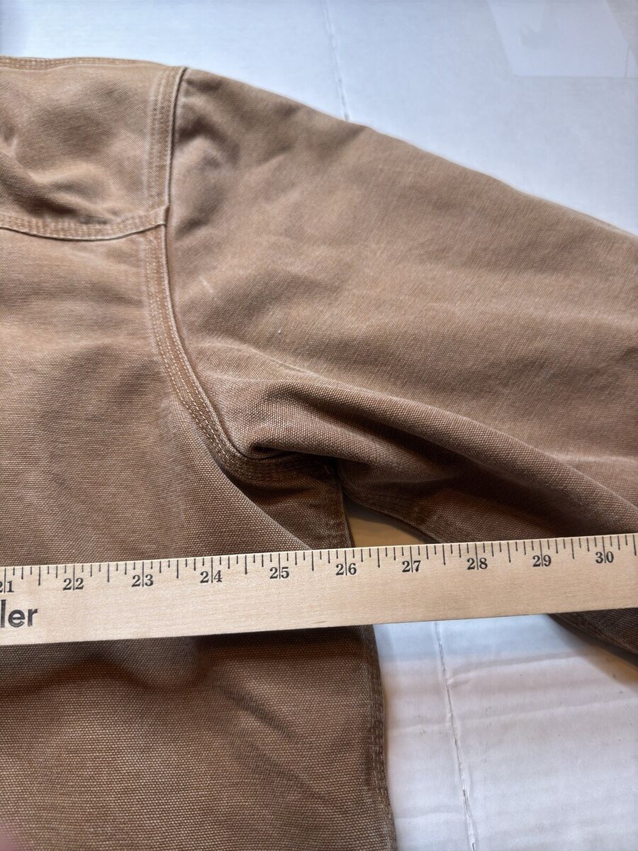 VINTAGE CARHARTT J244 HOODED JACKET XL MENS Brown QUILT VINTAGE CARHARTT J244 HOODED JACKET XL MENS Brown QUILT
