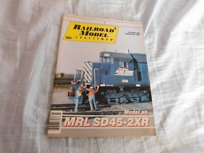 Railroad Model Craftsman Magazine July 1992