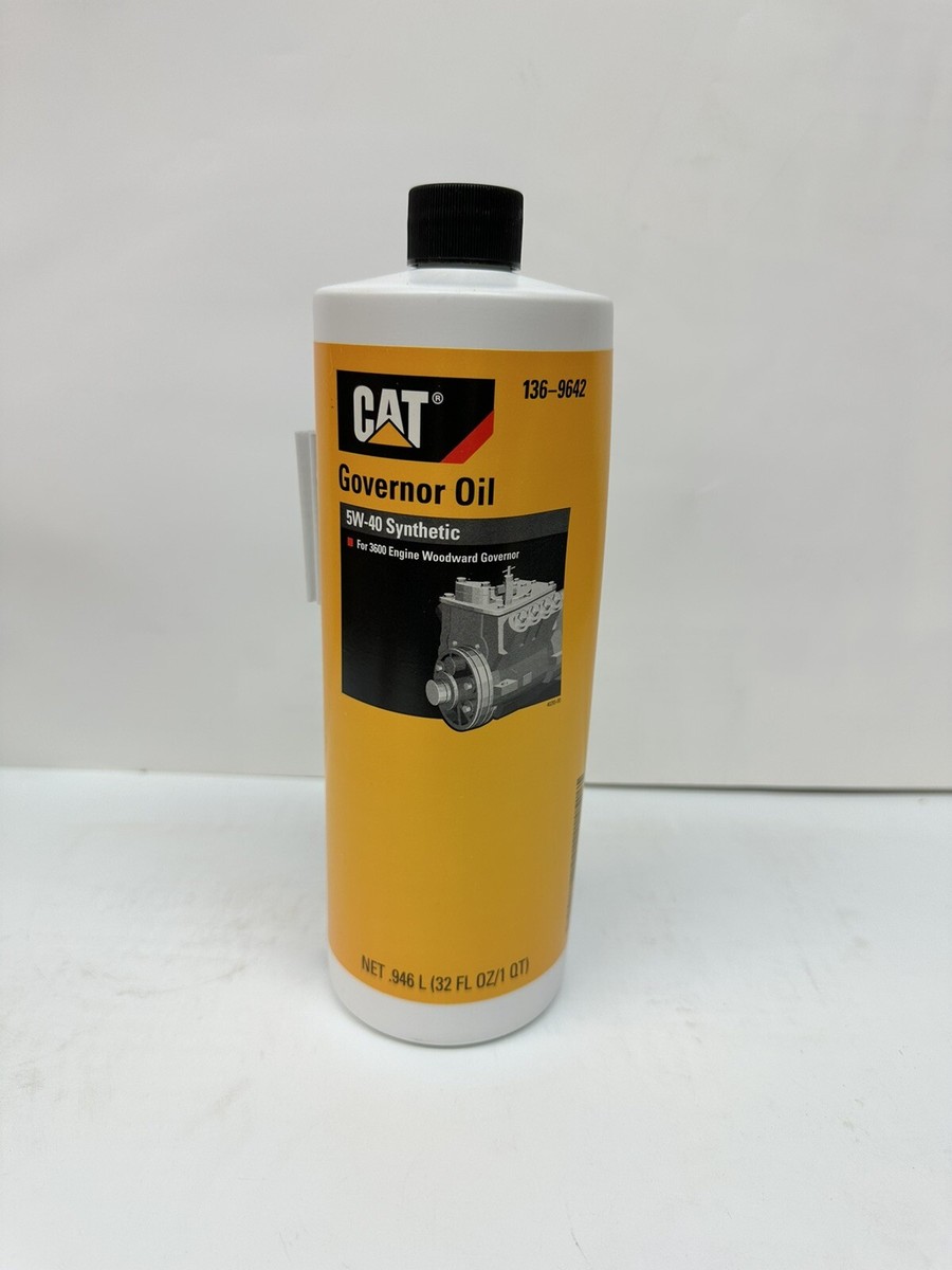 CAT Caterpillar Governor Oil 5W-40 Synthetic, #136-9642, 1 QT | eBay