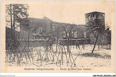 AKRP10-0954-55 - Amel - Westlicheer Kriegsschauplatz - Kirche IN Amel