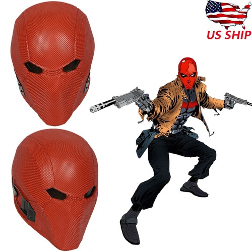 Buy Injustice 2 Red Hood Helmet Batman Cosplay Costume Prop Mask Replica Halloween Online In Indonesia 302676981408