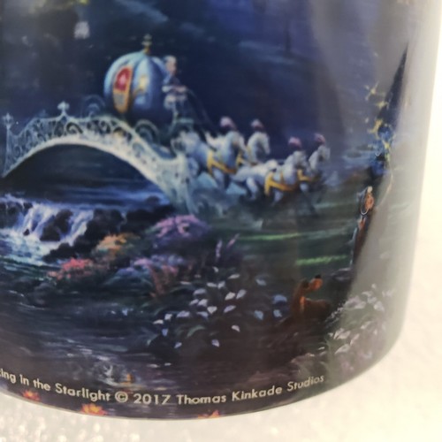 Disney 2017 Cinderella dancing in the starlight Thomas Kinkane Studios Morph Mug - Picture 11 of 23