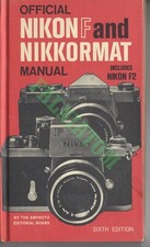 Vintage Official Nikon F and Nikkormat Manual