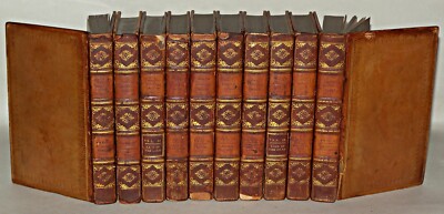 Sir Walter Scott: 10 Volume Set, The Poetical Works, 1823, Hardbacks