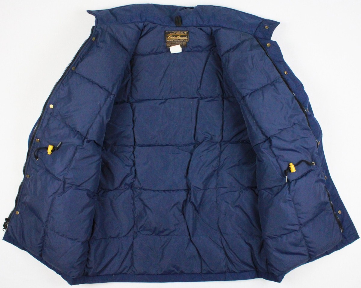 ジャケット・アウター 00's Eddie Bauer down puffer jacket Eddie Bauer Men's Packable Full-Zip Funnel Neck Down Filled