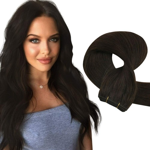 Sew In Hair Extensions Long To 28inch Weave Remy Human Hair Weft 100g Highlight - Picture 21 of 34