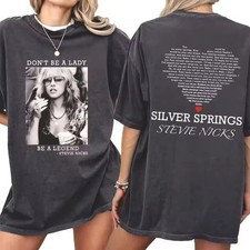 Stevie Nicks Shirt Don t Be A Lady Be A Legend Shirt Stevie Nicks Tour Merch Tee