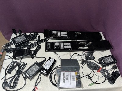 Extron MLC 226 IP MediaLink Controller Panel LOT W/ 5 Power Adapters & HAE 100
