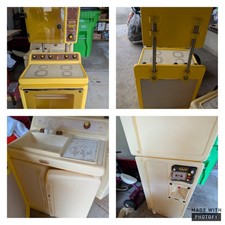 1970s Little Tikes Play Kitchen Set Of 3 Vintage Toy RARE oven frige sink