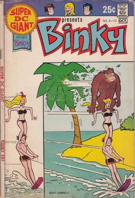 Super DC Giant #13 VG; DC | low grade - Binky Bikini Cover - w/Bag+Board