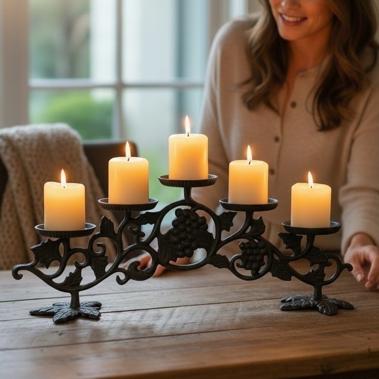 Candelabra Centerpiece 18x7.5
