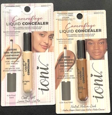 IONI “Camouflage” Buildable Liquid Concealer - Pick Color - NIB - Fast + Gift !