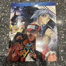 Fatal Fury the Movie Blu-ray Discotek Anime OOP New Sealed