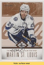 2012-13 Panini Limited 145/299 Martin St Louis #96 HOF READ 0l2
