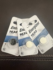 Energizer Lithium 1632 Battery 3 Pack - Expires 03/2033