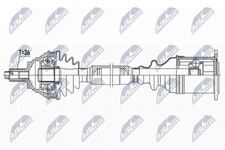 Antriebswelle Vorderachse rechts für SKODA VW SUPERB II Kombi CC B7 PASSAT B6