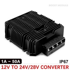 12V to 24V 28V DC Step Up Converter 30A 40A 50A 1200W Voltage Booster Car Boat