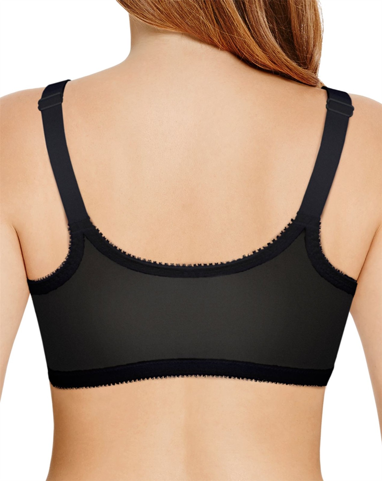 Berlei Classic B511 Non-Wired Full Cup Front Fastening Bra Black (BLK) 40E