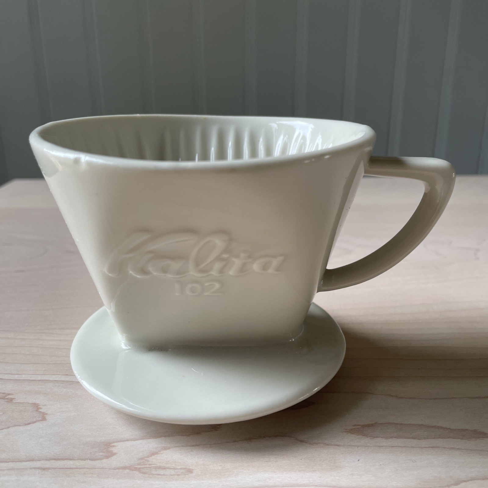 Kalita 102 Ceramic Pour Over Coffee Drip Cone 4in White Uses