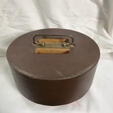 Mid Century Modern Revolving Wood Poker Chip ...