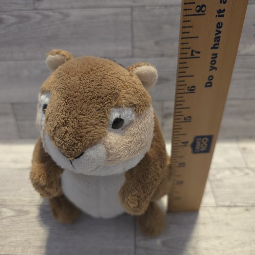 Ganz Webkinz HM217 braunes Streifenhörnchen Plüschtier Stofftier ohne Code im Ruhestand - Bild 11 von 11