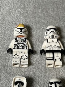 Lot Of 6 Lego Star Wars Minifigures Sw1425 Sw0617 Sw1182 Sw1229 Sw1346 Sw0118