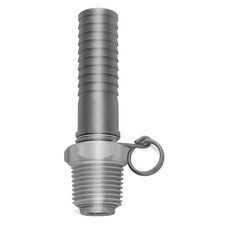 Sani-Lav N20s Swivel Hose Adapt, 3/4 Mght/Hose Barb, Ss