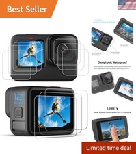 High Definition 9H Tempered Glass Screen Protectors for GoPro Hero 9/10/11/12