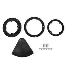 116500hst Hurst Billet Shifter Boot And Bezel - Round - Black Finish 116500hst Hurst Billet Shifter Boot And Bezel - Round - Black Finish