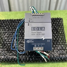 SOLA SDN 5-24-100P POWER SUPPLY 115-230VAC 5.0/2.0A 50/60HZ