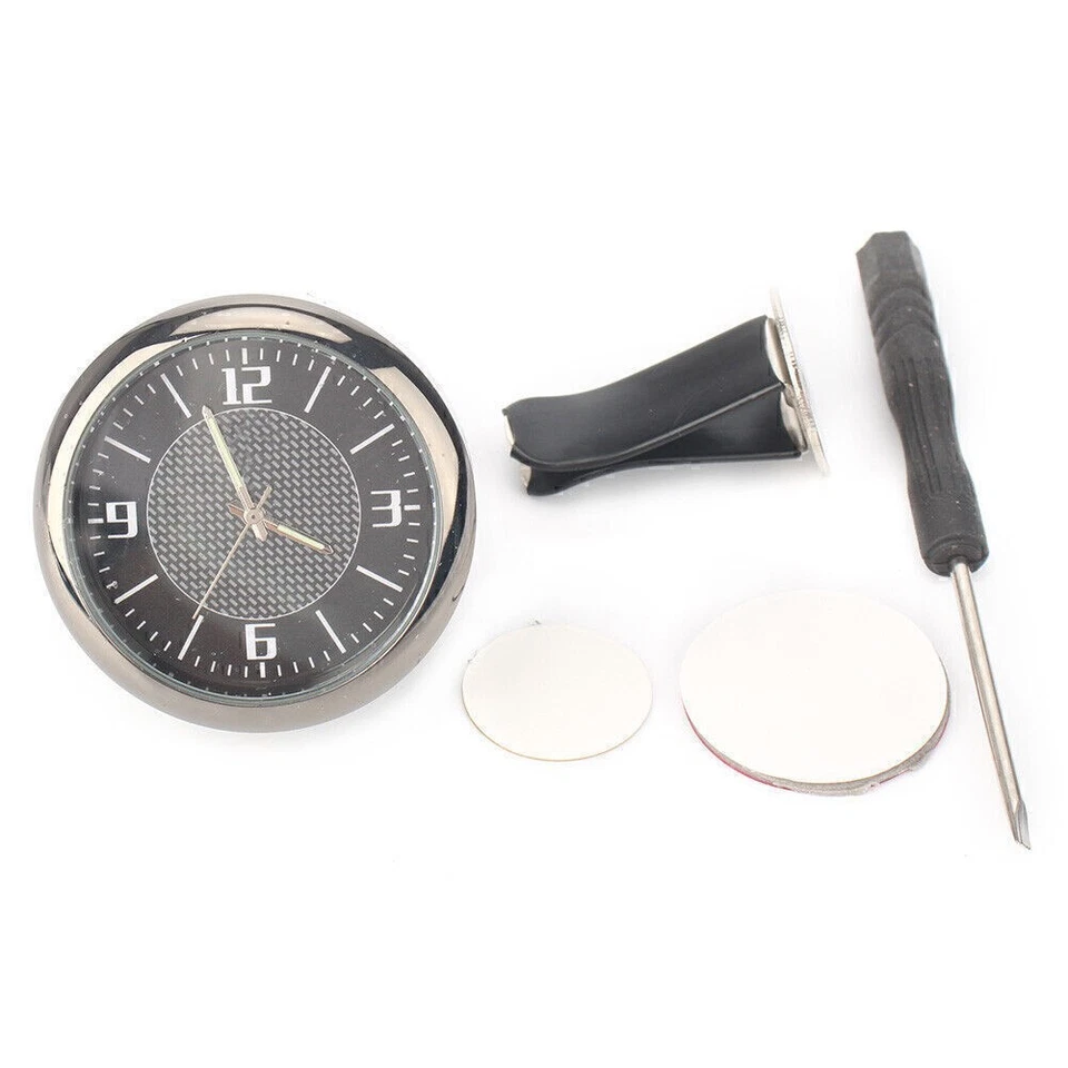 1xReloj Coche Reacondicionado Luminoso Electrónico Cuarzo Reloj Adorno Ajuste Volkswagen Jetta Foto 2 de 4