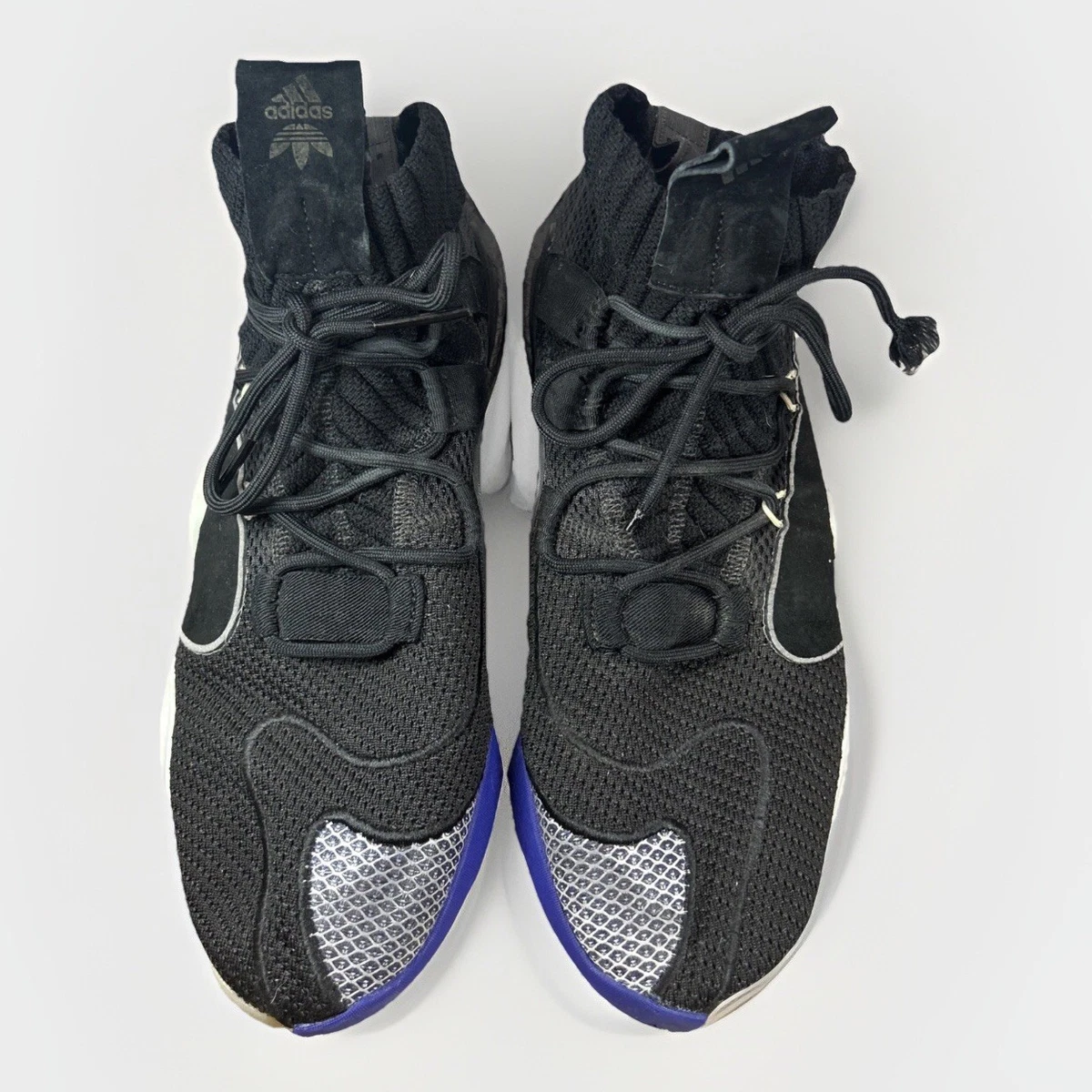 ADIDAS Crazy BYW X 2.0 Black White Purple 1/1000 RARE B41858 